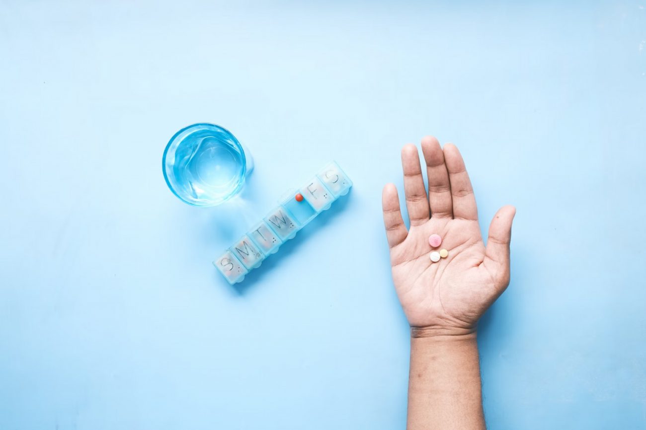 medicine on hand